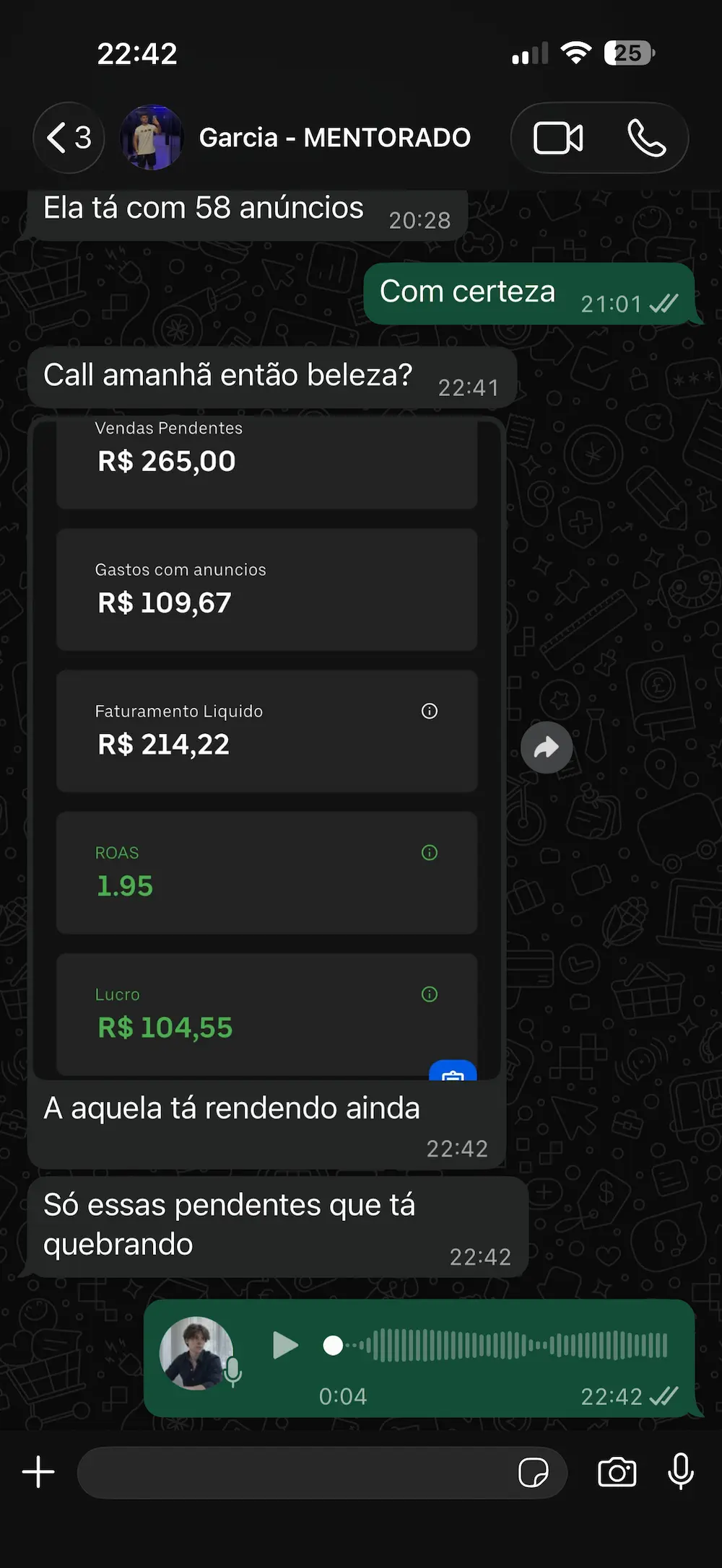 Print de depoimento 06